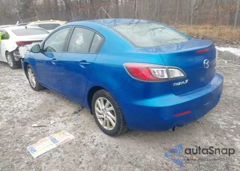 2012 Mazda Mazda3 I Touring from USA, damaged, VIN JM1BL1V78C1641522